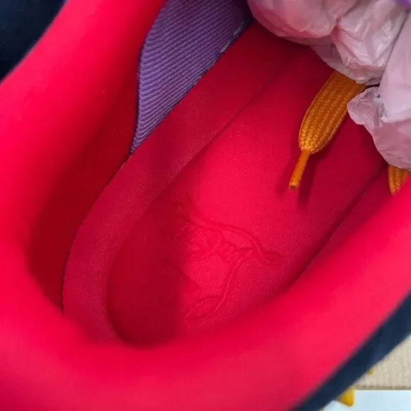 Men’s Christian Louboutin, Astroloubi low top sneakers size 42.5