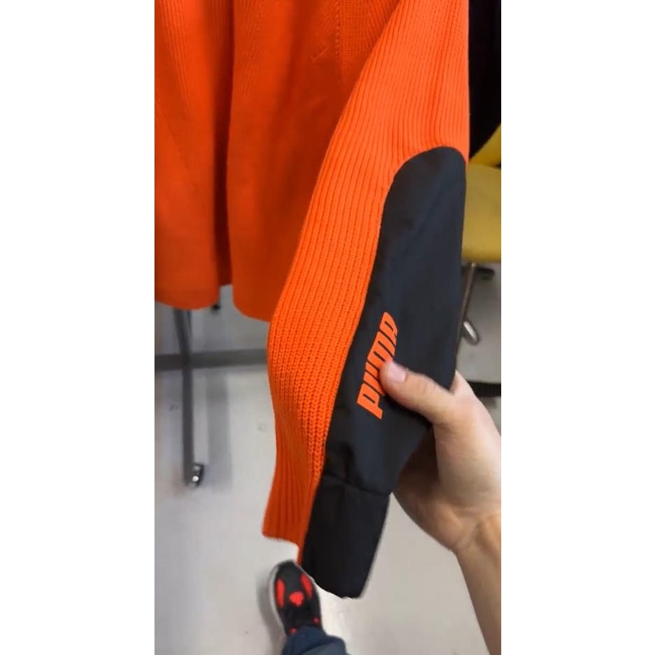 Mens RARE Puma Sample zip up Sweater -  L