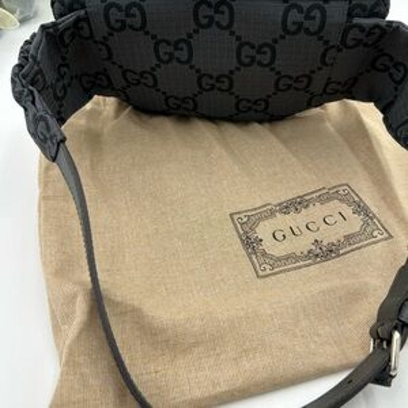 Gucci unisex jumbo GG nylon adjustable belt bag size 80 cm made in Italy