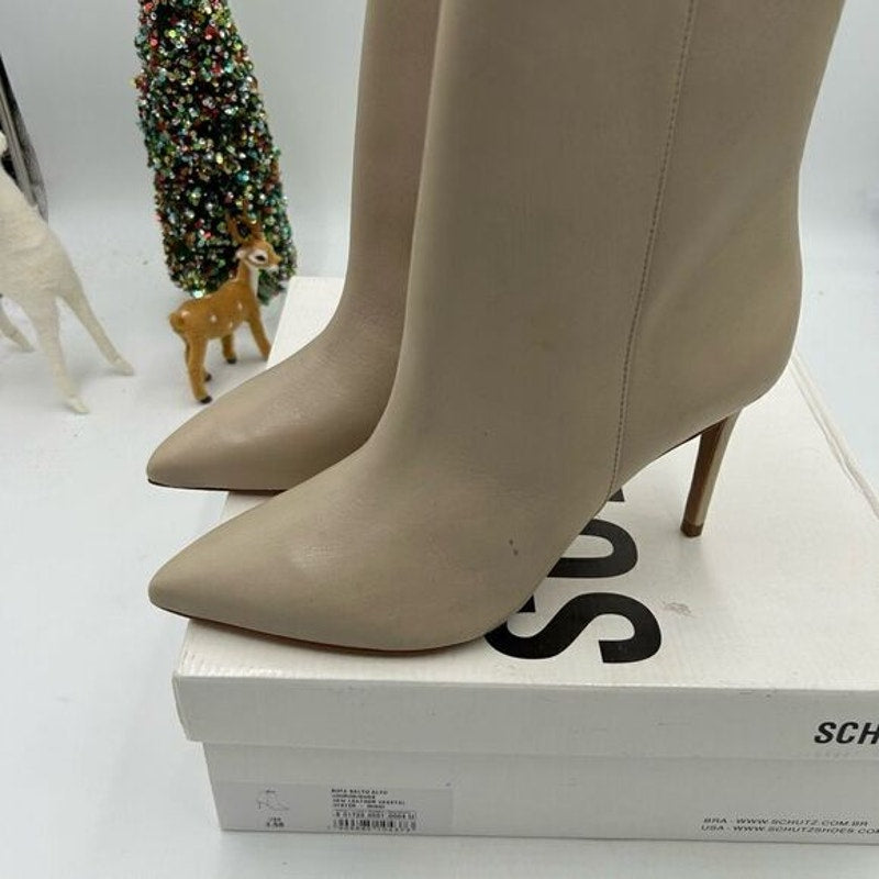 Women’s Schutz leather ankle boots size 8.5 made in Brazil