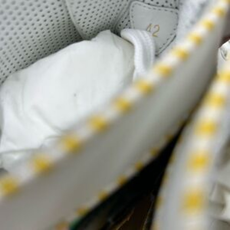 Men’s Christian Louboutin Lou spikes high top sneakers size 42 made in Italy