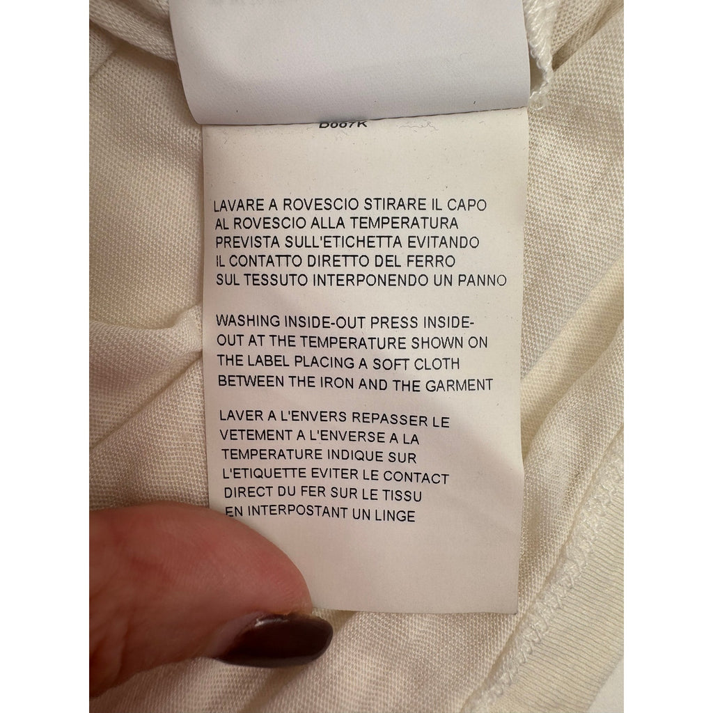 Emporio Armani “We Love Dogs” Issue #7 Bulldog Graphic Tee – NWT – Size 38