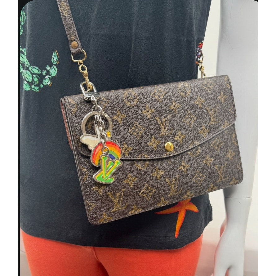 Louis Vuitton Good Vibes Rainbow Virgil Abloh Era Rare Bag Charm
