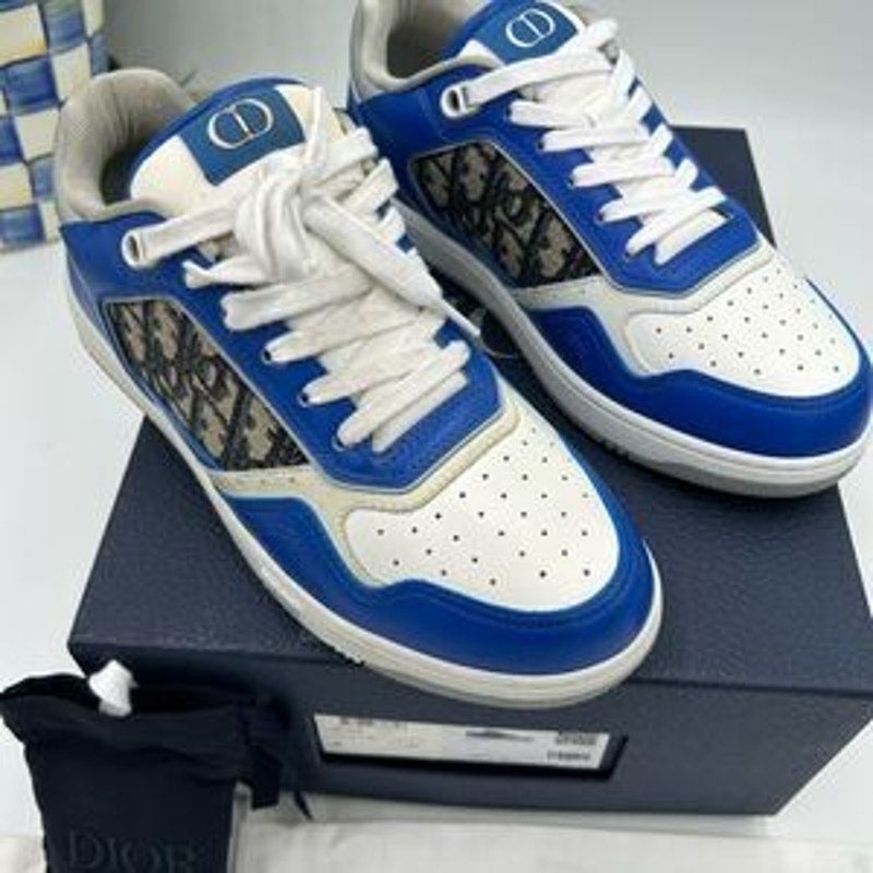 Women’s Dior B 27 low top leather sneakers size 39 made in Italy