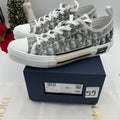 Men's Dior B 23 oblique low top sneakers size 45 made in Italy. PRISTINE