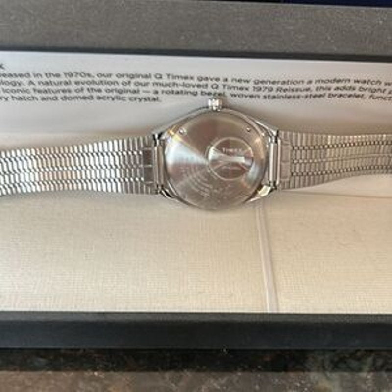 Men’s Q Timex 1978 re-issue falcon eye 38 mm quartz watch