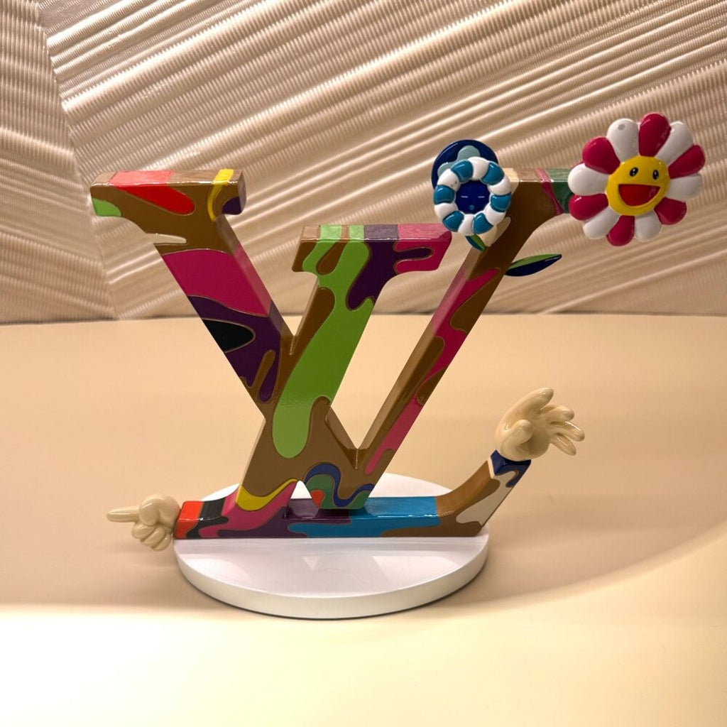 Louis Vuitton Takashi Murakami Monogram Multicolore Trousse Wapity Clutc…