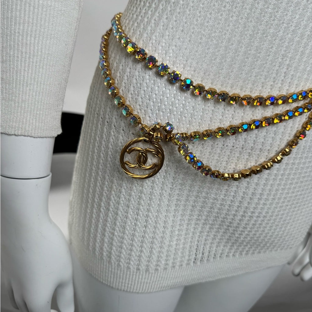 WOMEN'S CHANEL BARBIE DREAMS COLLECTIONASTOUNDING PIECE/NECKLACE/PURSE STRAP/BELT/UP 2 U