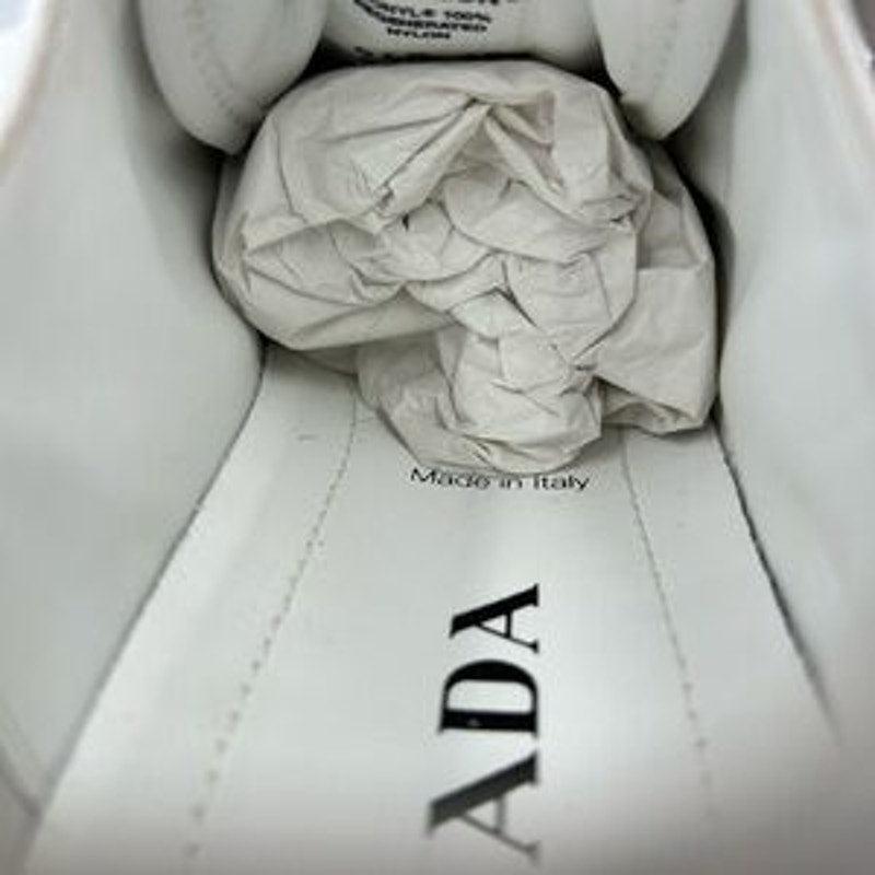 Women's Prada double wheel chunky low top sneakers size 40 made in Italy