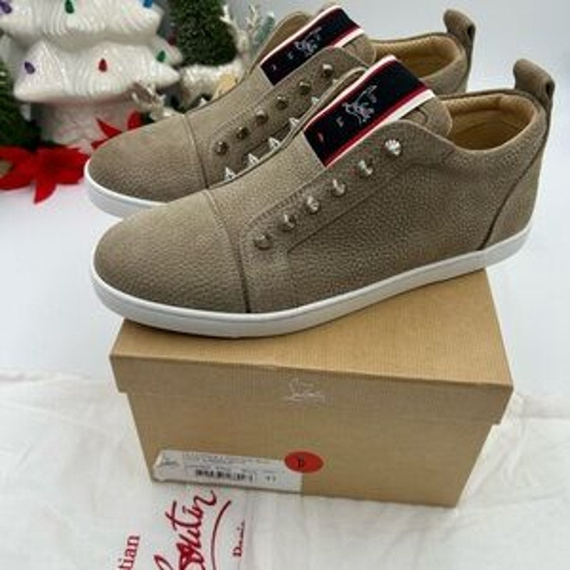 Christian Louboutin Mens FAV vontade sneakers size 41 made in Italy