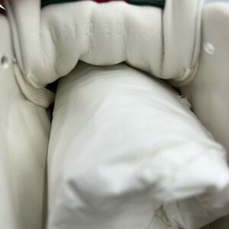 Women's Gucci, Re-web leather sneakers white and pink size 38.5 made in Italy