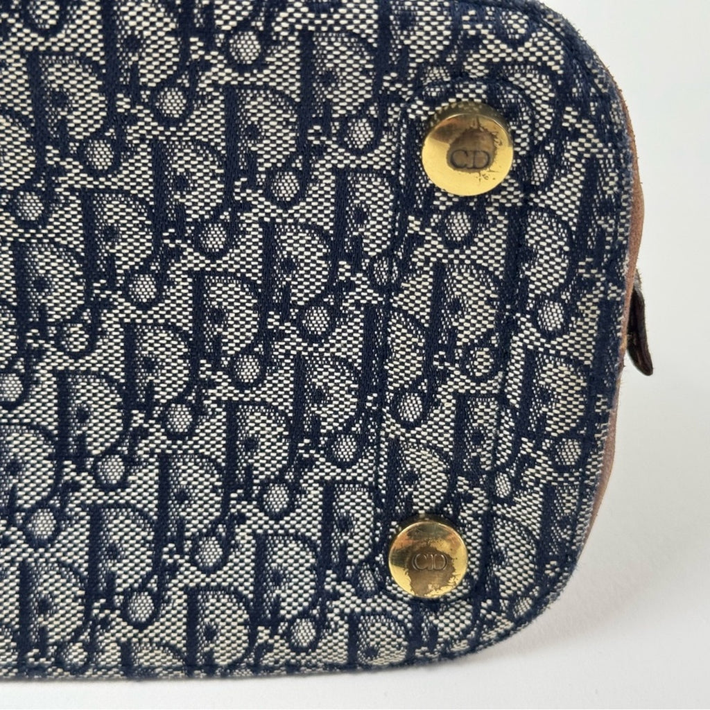 Christian Dior Diorissimo Trotter Canvas Street Chic Dome handbag or Satchel.
