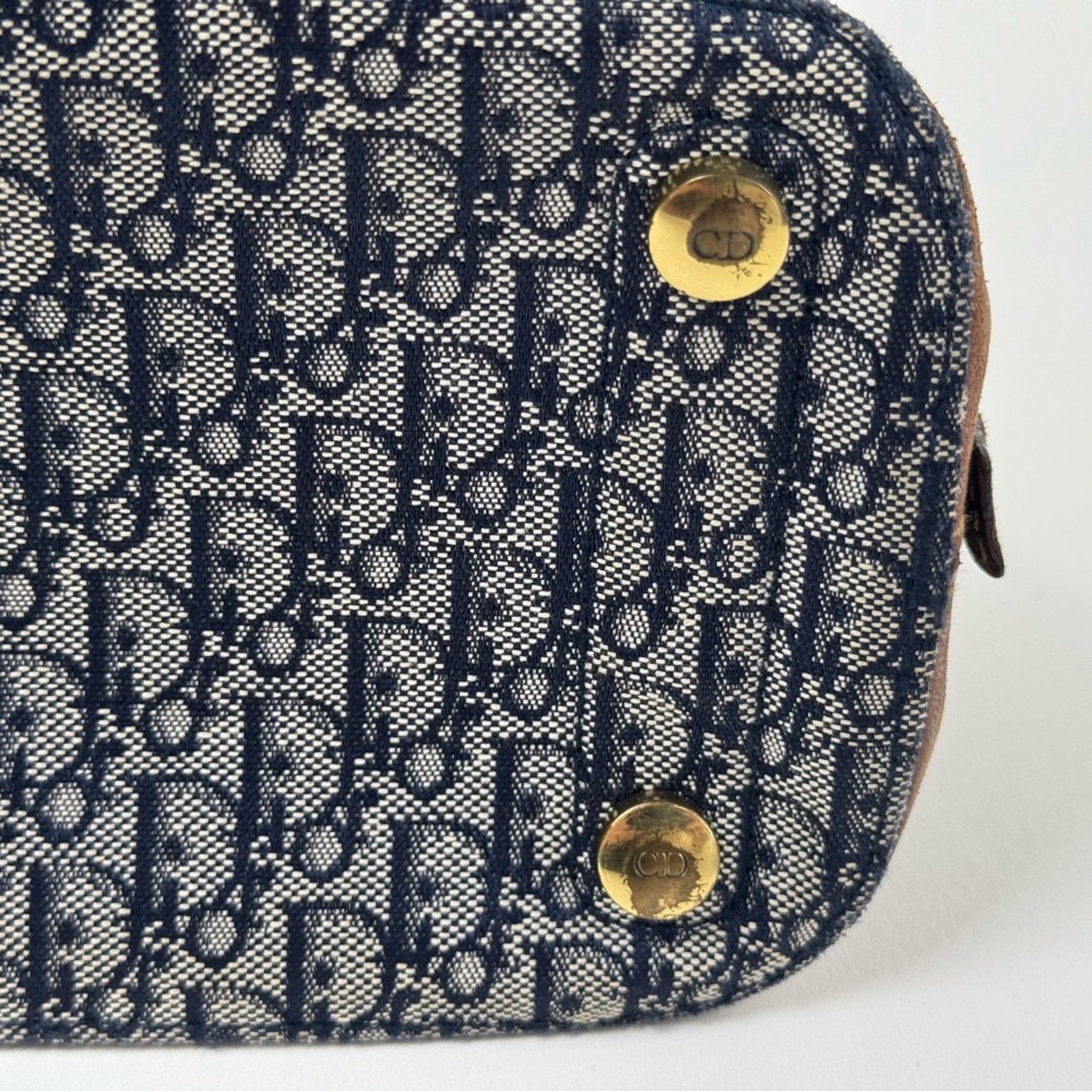 Christian Dior Diorissimo Trotter Canvas Street Chic Dome handbag or Satchel.