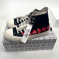 Comme des Garcons x Converse NIB Unisex Heart High Top Sneakers M8.5 W10.5