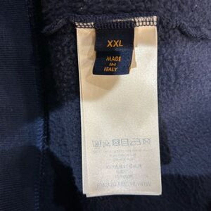 Men’s Louis Vuitton, LV stitch, embroidered sweatshirt size XXL made in Italy