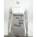 Emporio Armani “We Love Dogs” Issue #7 Bulldog Graphic Tee – NWT – Size 38