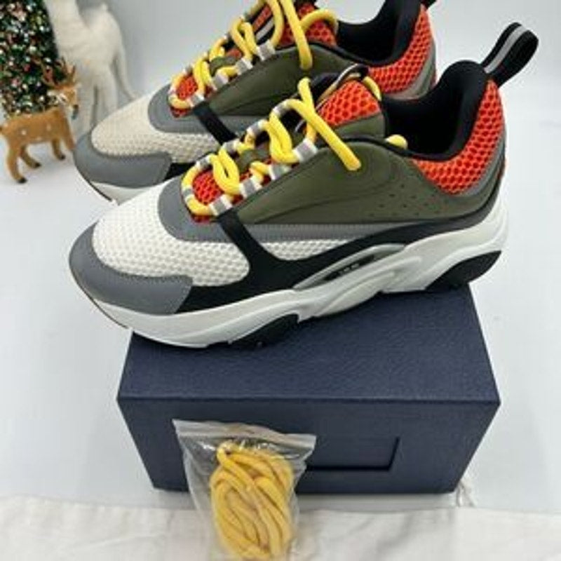 Women’s Dior B – 22 leather low top trainers size 38 made in Italy