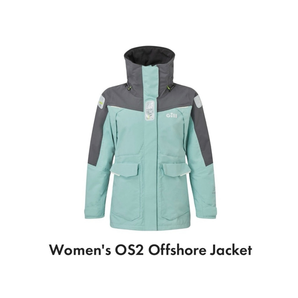 Gill Marine Women's OS2 Offshore Jacket NWOT’s Size 12 Eggshell