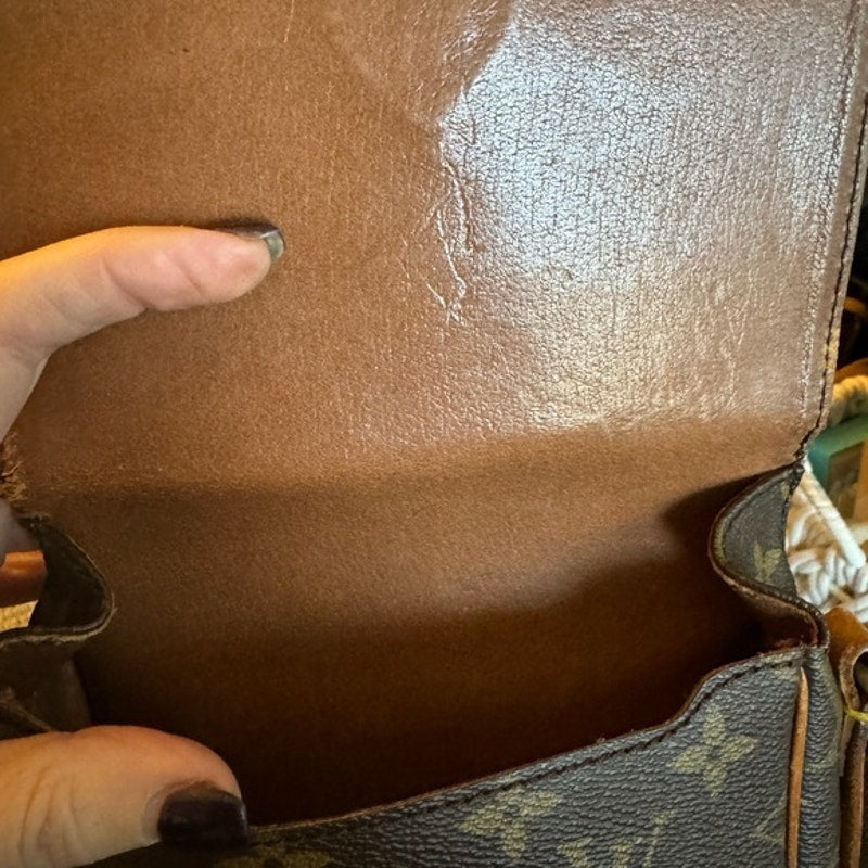 Louis Vuitton Monogram Mini St. Cloud Interior perfect/buckle works great!!