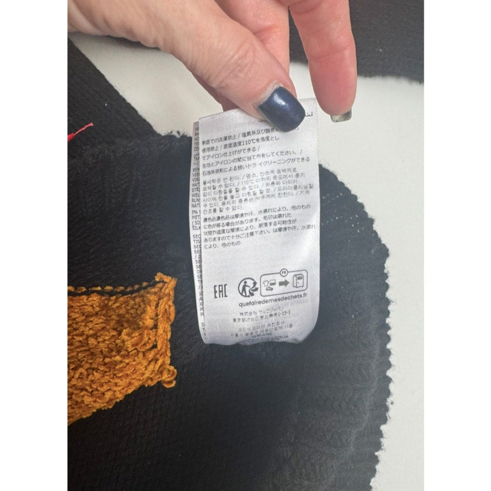Marni x Carhartt Tan & Black Special Ed. Collaboration Sweater Size 46 / US 10