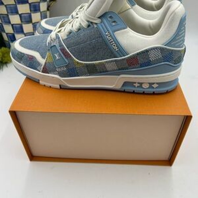 Men’s Louis Vuitton X Murakami trainer sneakers size 10 fits 11 US made Italy