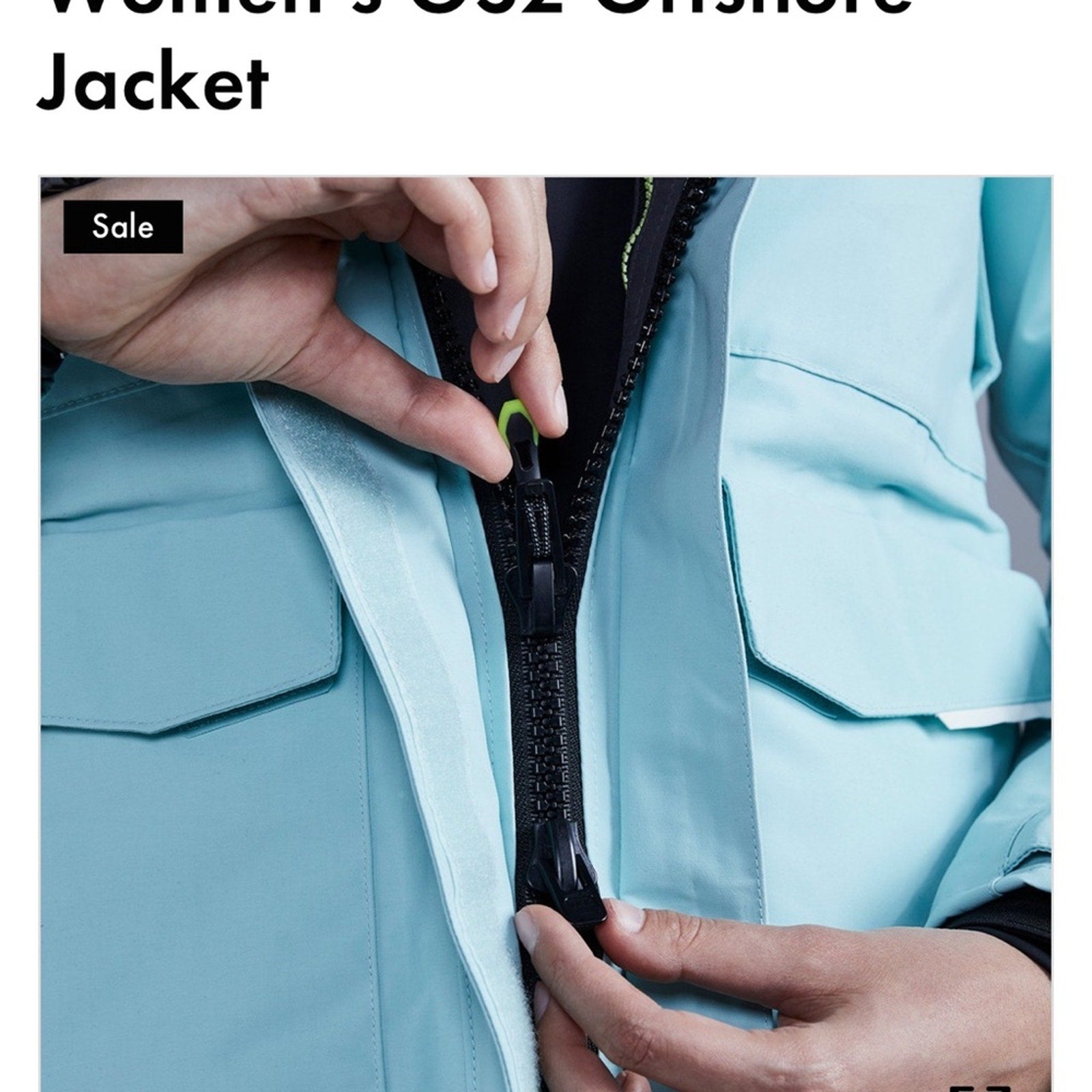 Gill Marine Women's OS2 Offshore Jacket NWOT’s Size 12 Eggshell