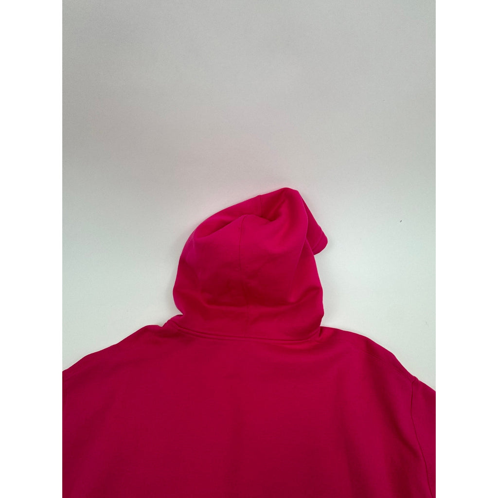 Women’s Valentino Pink V-Logo Sequin Pullover Hoodie – Size S – Runway Style