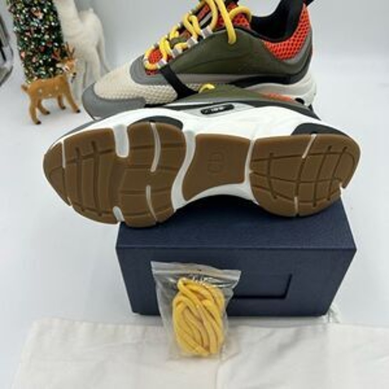 Women’s Dior B – 22 leather low top trainers size 38 made in Italy