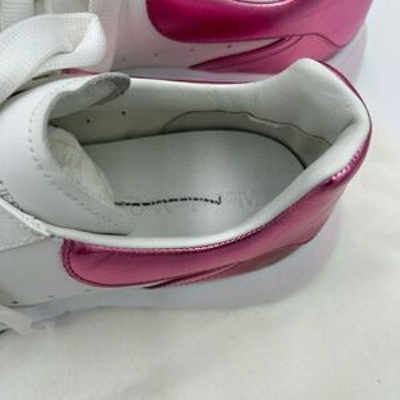 Women’s Alexander McQueen low top metallic sneaker size 38 made in Italy