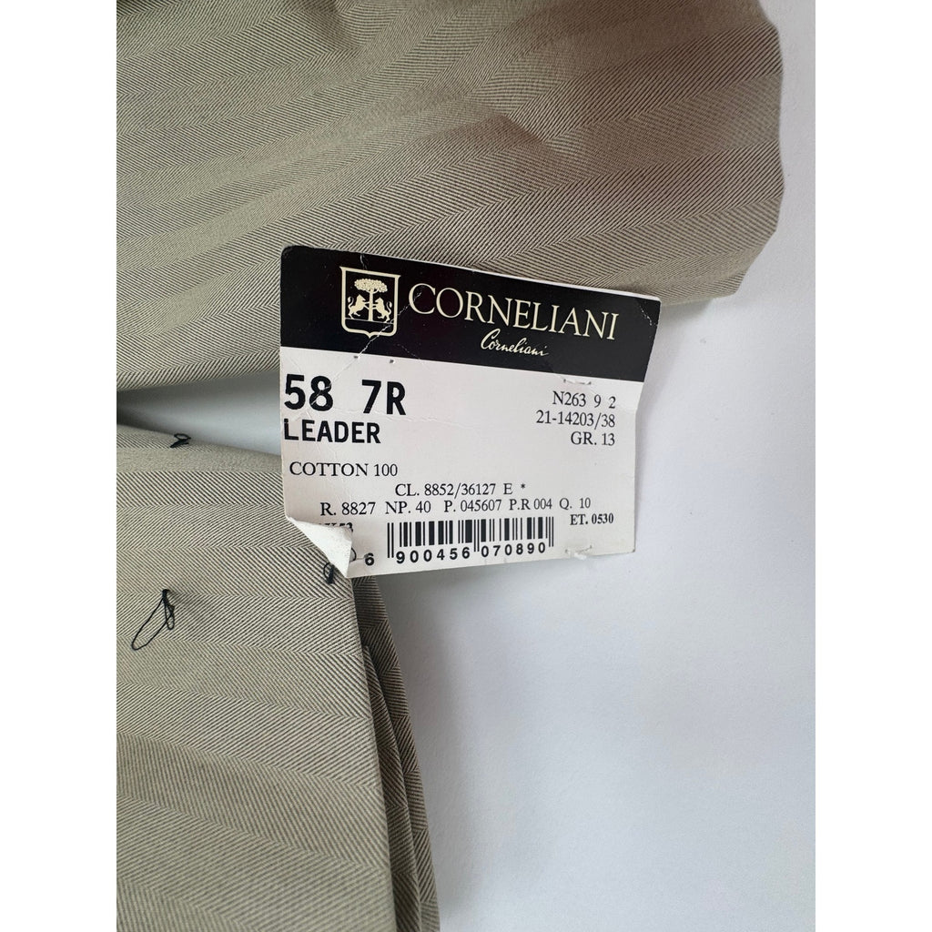 Men's Corneliani Collection NWT Cotton Sport Coat Blazer Size 58R / US 48R