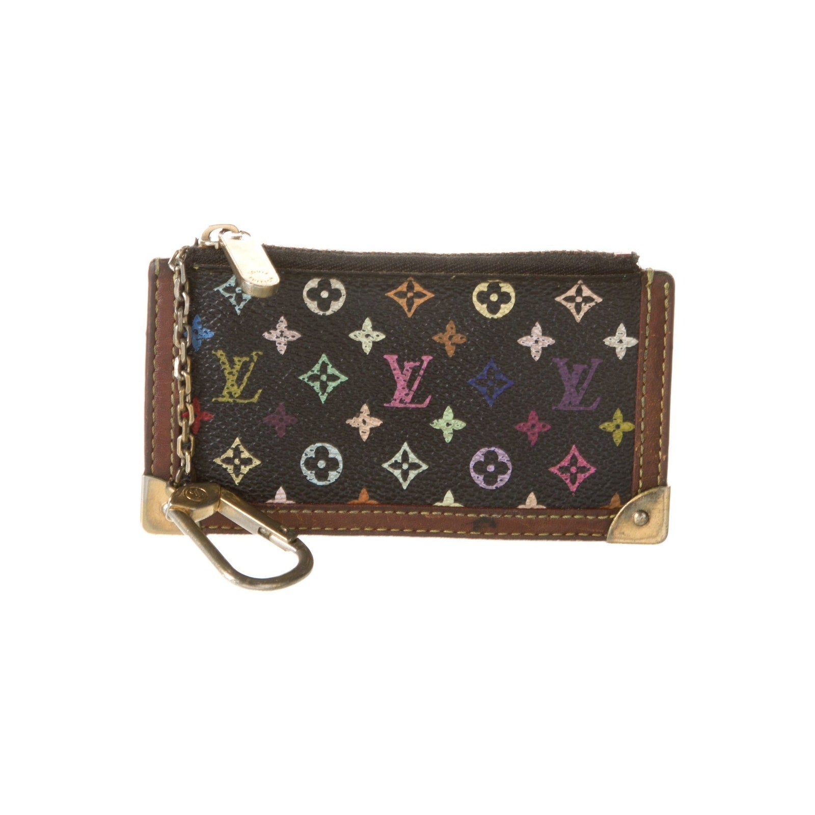 Louis Vuitton x Murakami Black Monogram Pouch