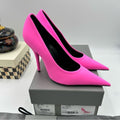 Women's Balenciaga Knife Pump /Spandex Matt/Flour Pink/size 38 made in Italy