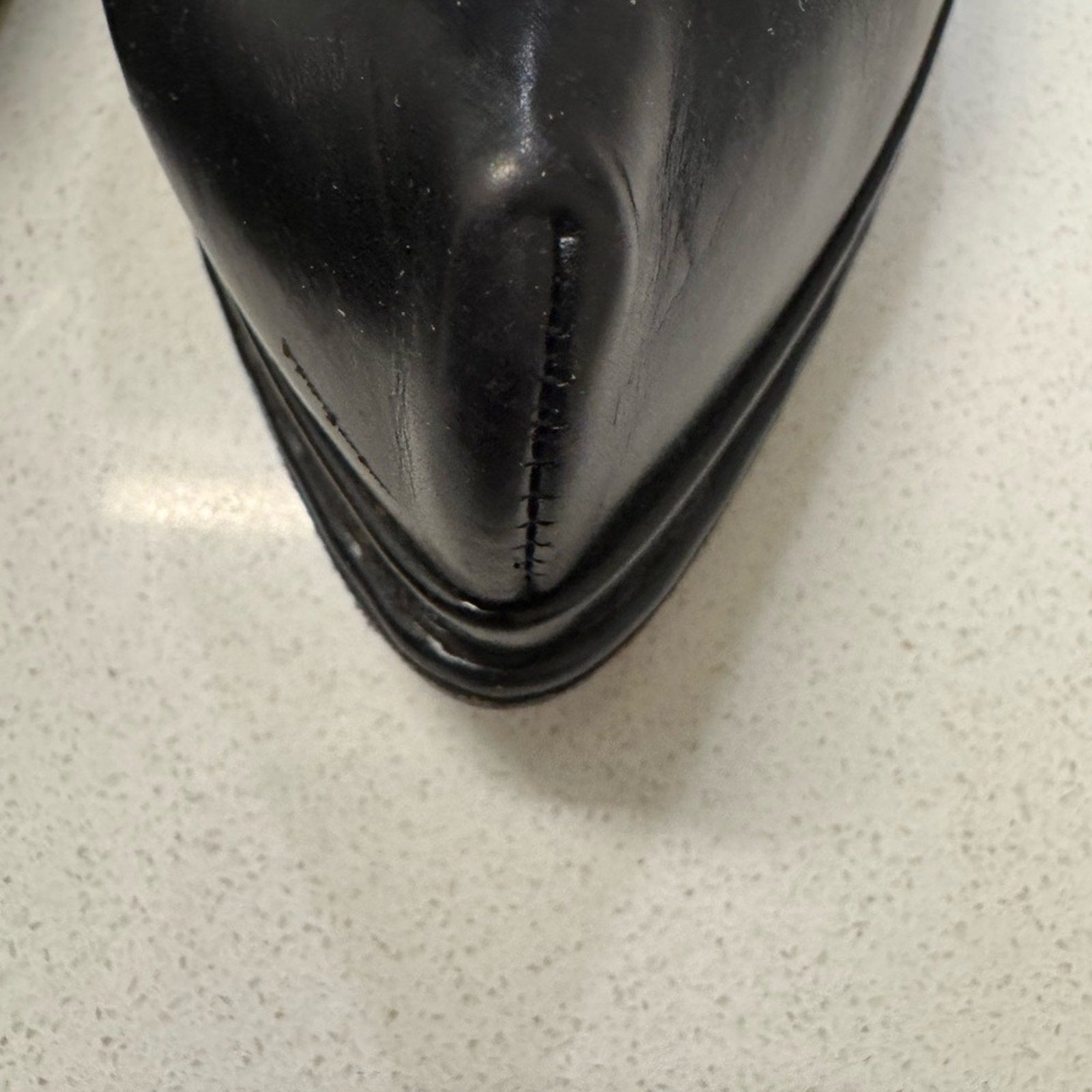 CNC Costume National Women's Black Leather Shoes Size 40, women’s 9.5