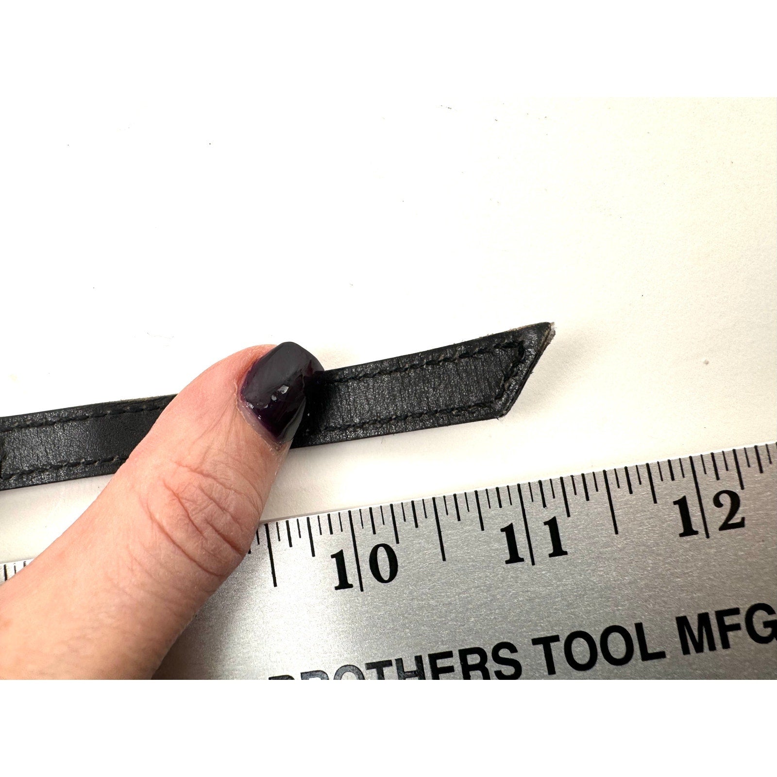 Hermes Rare Black Logo Artemis Leather With Silver Closure Bracelet