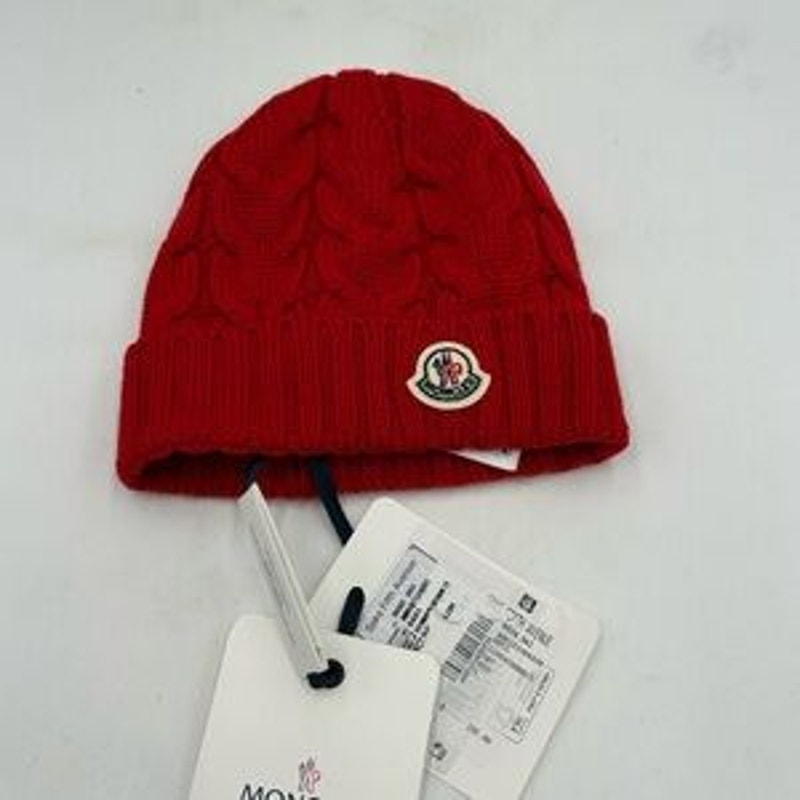 Kids Moncler knit beanie size small
