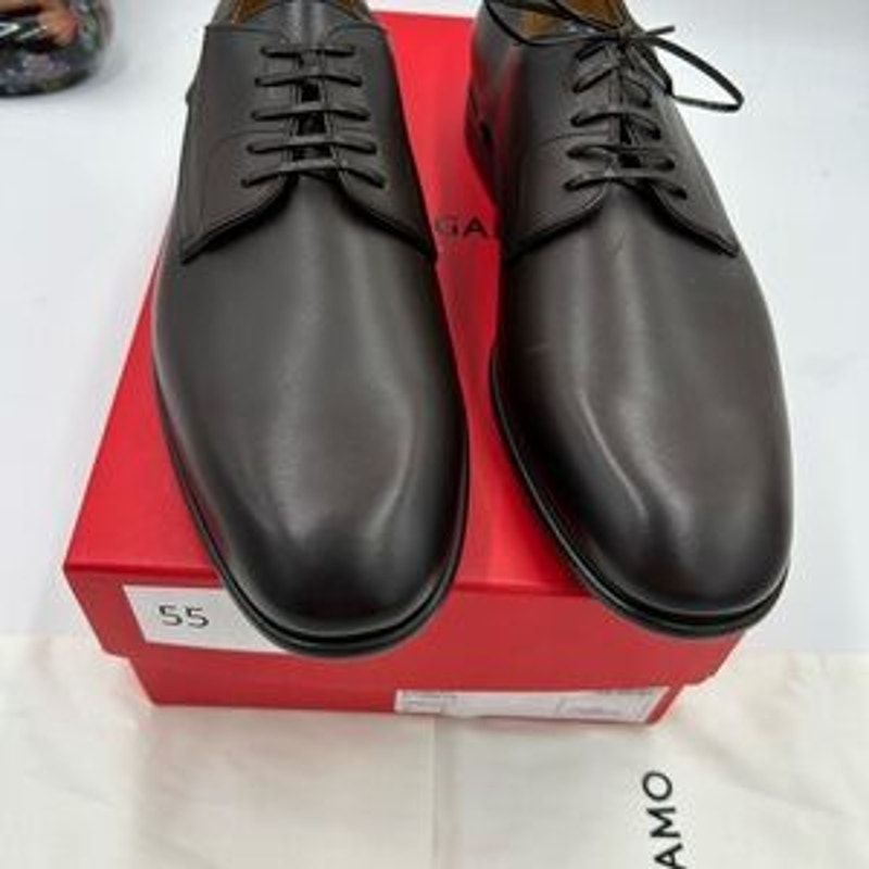 Men's Salvatore Ferragamo Fosco Leather Oxford's size 9E made in Italy