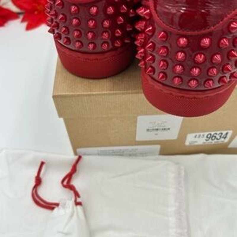 Men's Christian Louboutin SEAVASTE orlato flat sneakers size 46 made in Italy