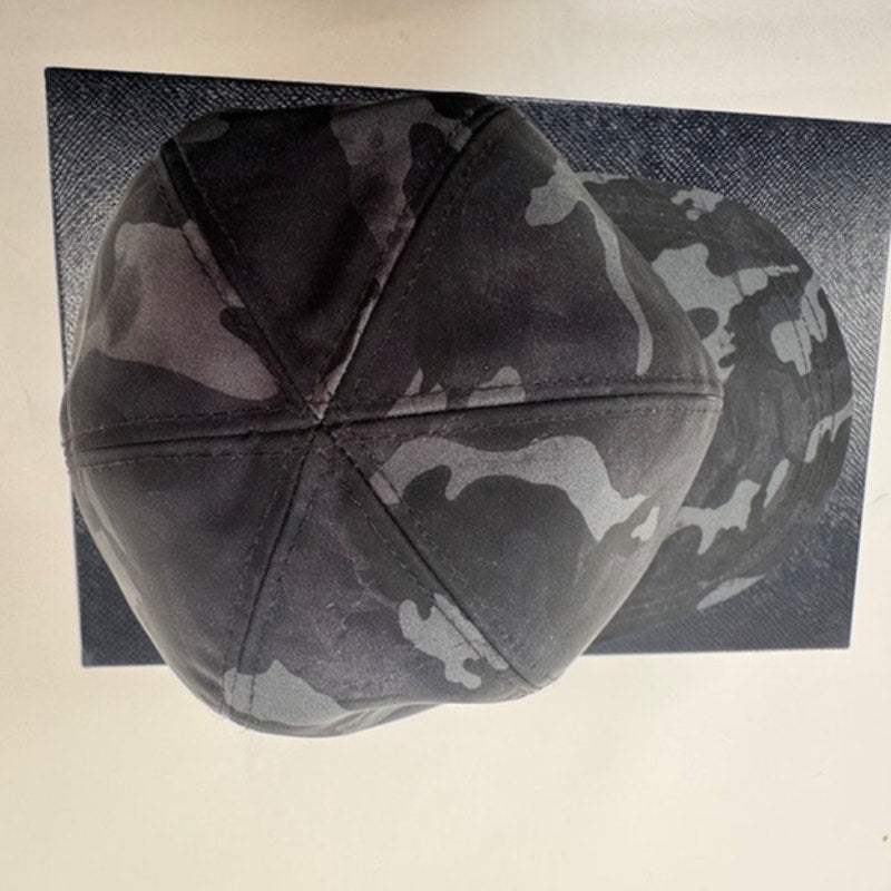 Unisex Prada Tessuto Camouflage Adjustable Baseball Cap With Box Size M