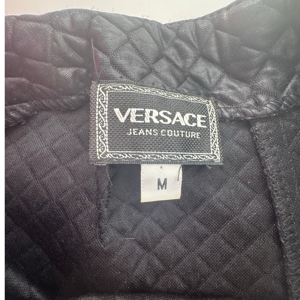 Versace Jeans Couture Women's Black Jacket and Pants Pantsuit with Belt – Size M