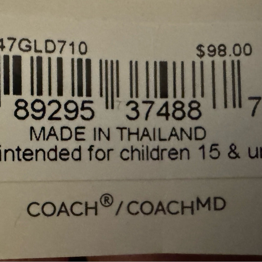 6 Coach NWT’s(each $98)& a bonus Chanel style cuff also NWT’s bundle price $399