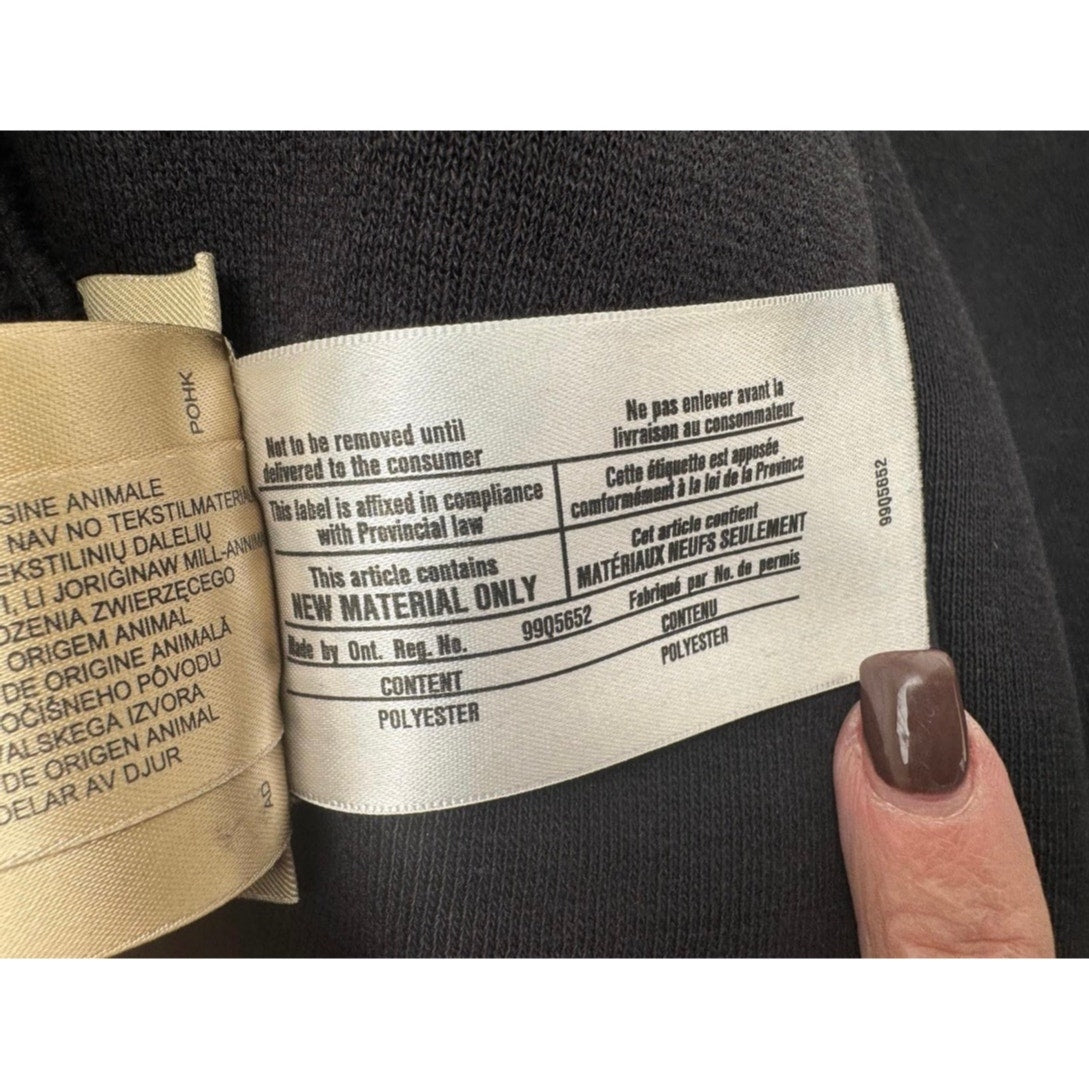 Men's Burberry Black Rare Hooded Reversible Quilted Puffer Jacket Size M