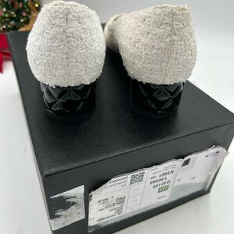 Women’s Chanel Tweed, ballet flat size 37 made in Italy