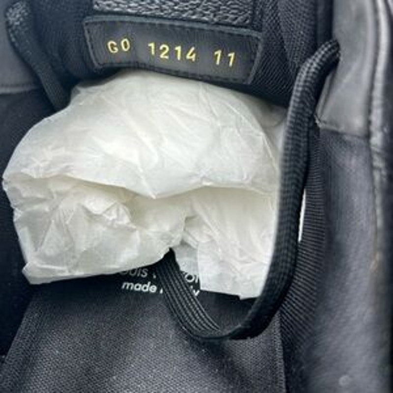 Men's Louis Vuitton monogram trainer sneakers size 11 fits 12 US made in Italy