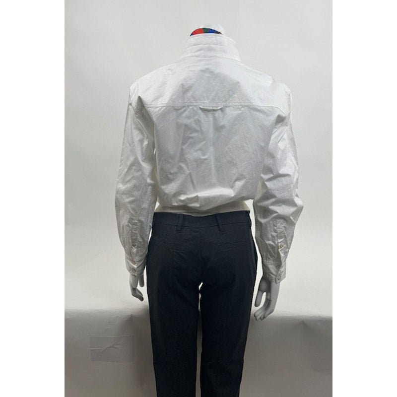 AYR NWT Dockside White Long Sleeve Half Zip Jacket Size XS