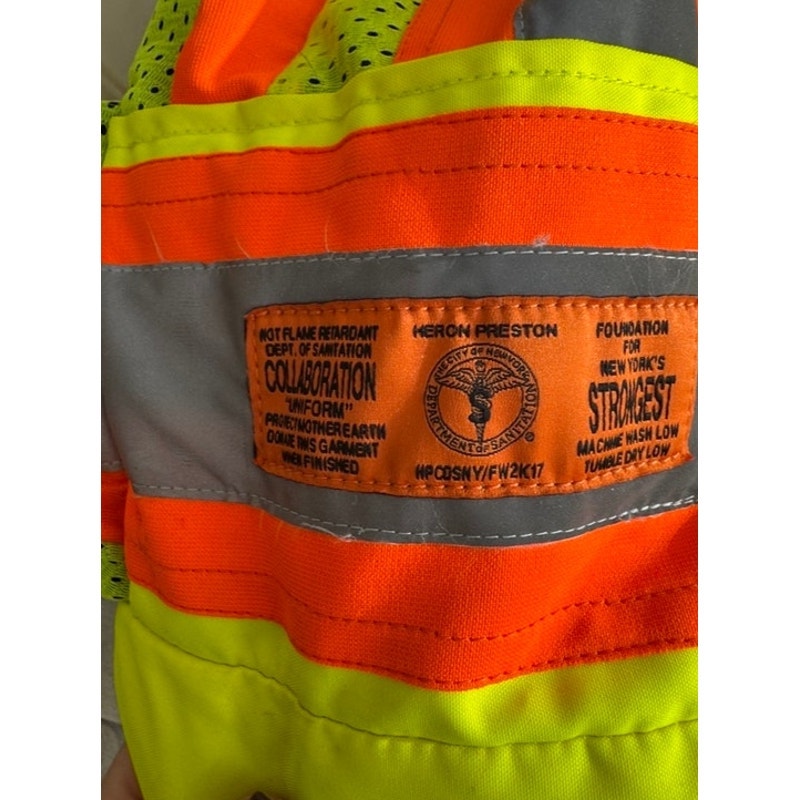 Men's Heron Preston 2017 DSNY Collab Superintendent Backpack