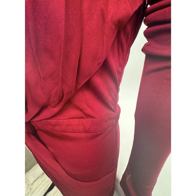 Gucci NWOT Red Gathered Dress Size XL Fits US 8/10 Made in Italy