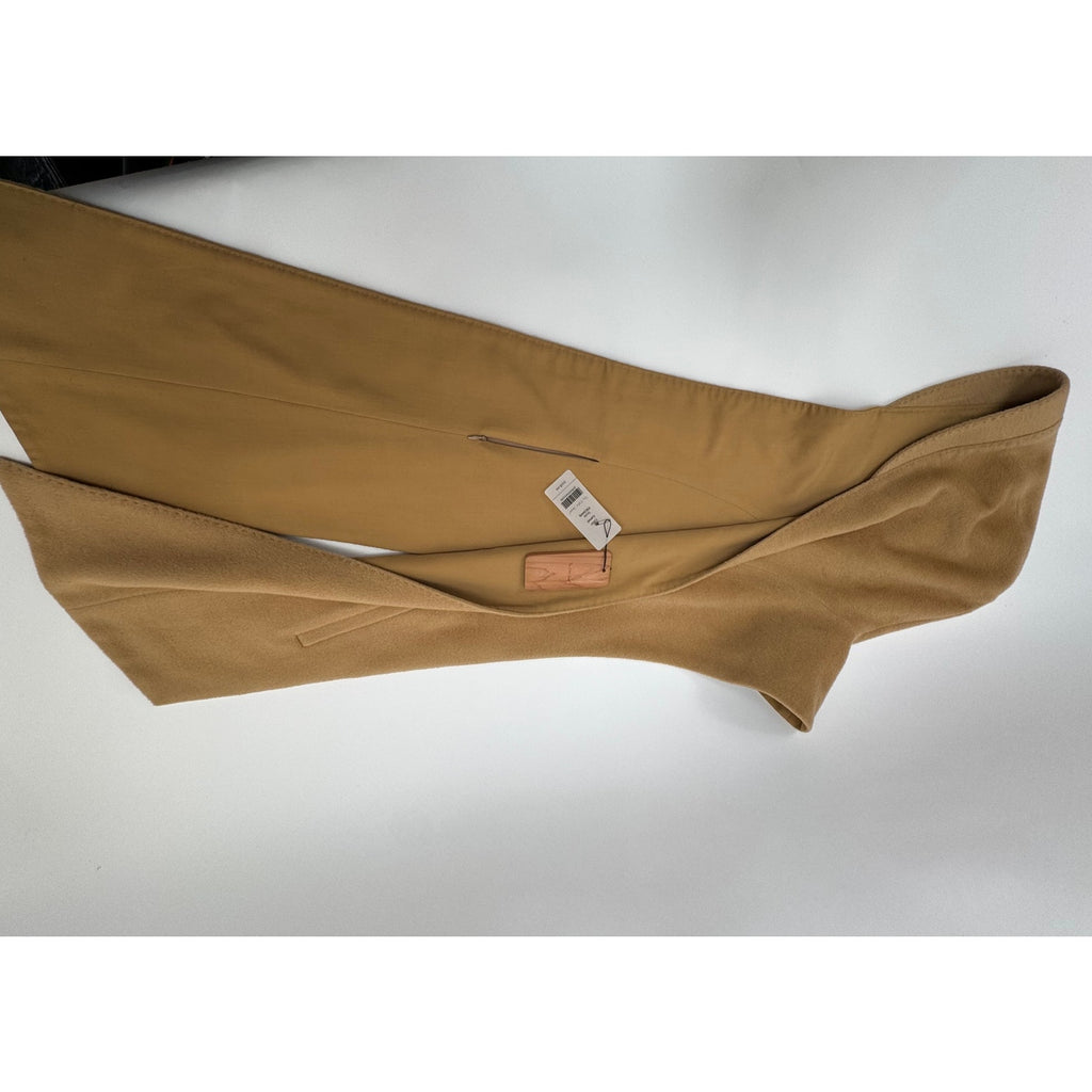The Eight Senses NWT Camel Wool Blend Hooded Wrap Cape One Size