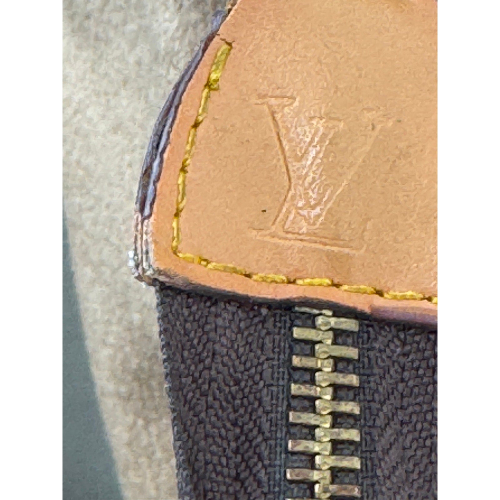 Rare Louis Vuitton Women's Brown Monogram PVC Pochette Bag