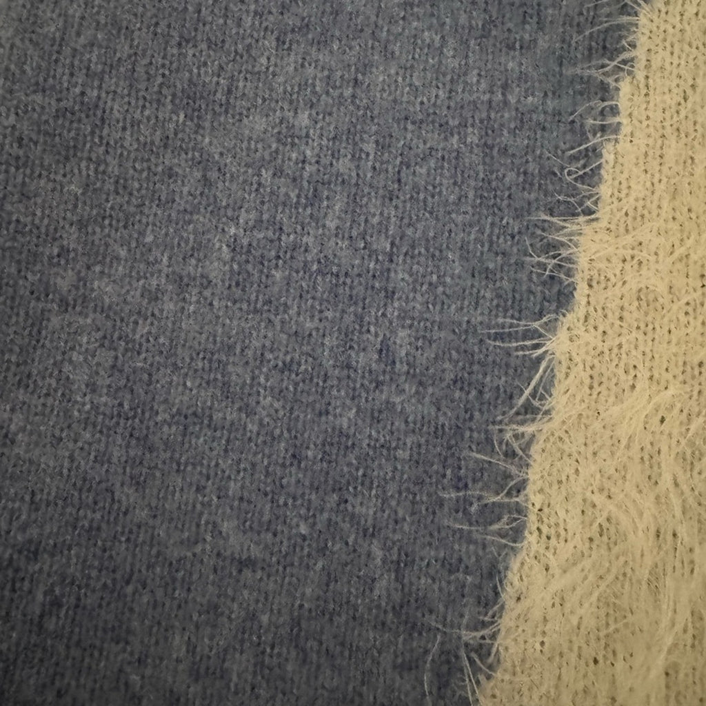 Kate Spade NWT’s Heather Blue with White polar bear wool sweater L women M Men