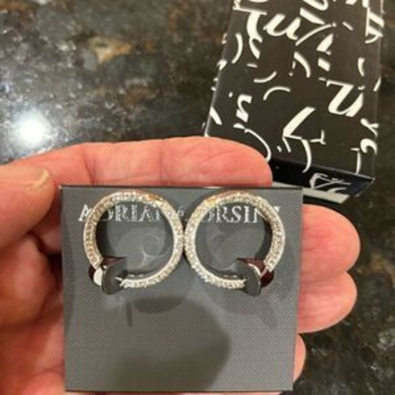 Women’s Adriana Orsini hoop earrings